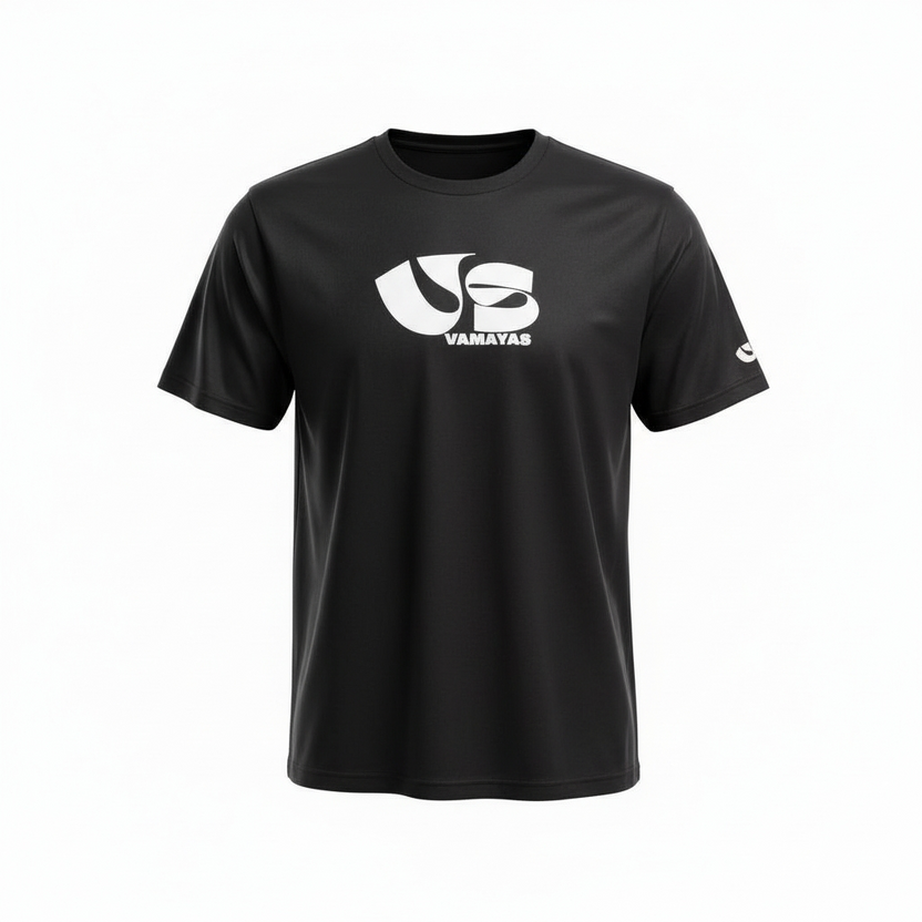 VAMAYAS – Collection n°1  Modèle Essentiel – Édition illimitée  T-shirt à manches courtes.