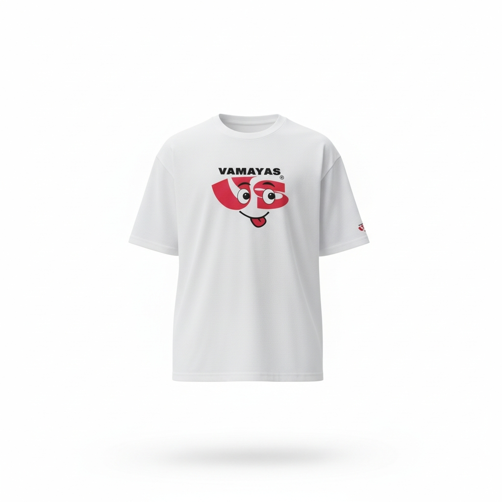 VAMAYAS – Collection n°1  Modèle SIGNATURE – Édition illimitée  T-shirt à manches courtes.