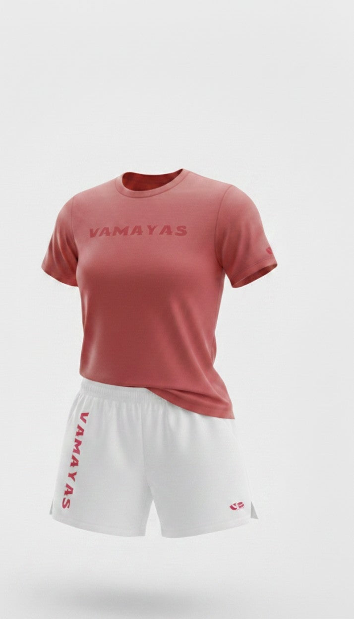 VAMAYAS – Collection n°1  Modèle Décontracté– Édition illimitée  enssemble short T-shirt