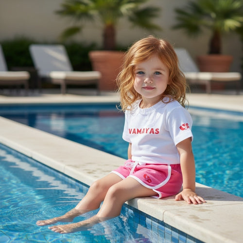 Ensemble short enfant fille