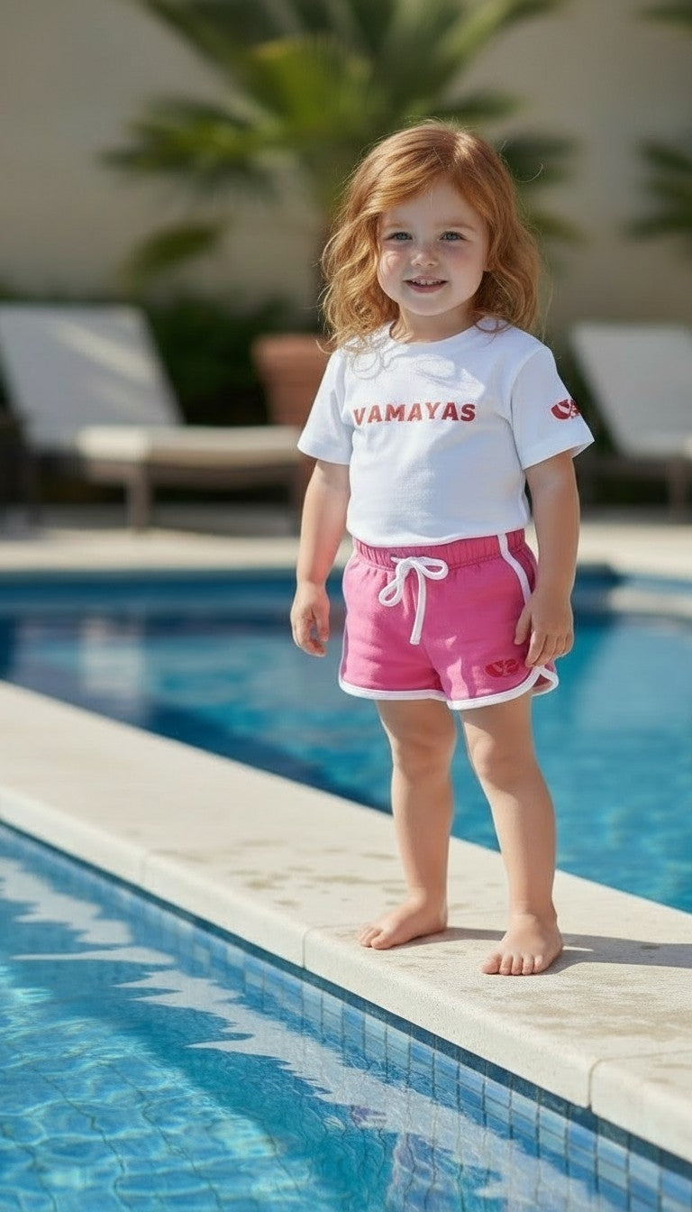 Ensemble short enfant fille
